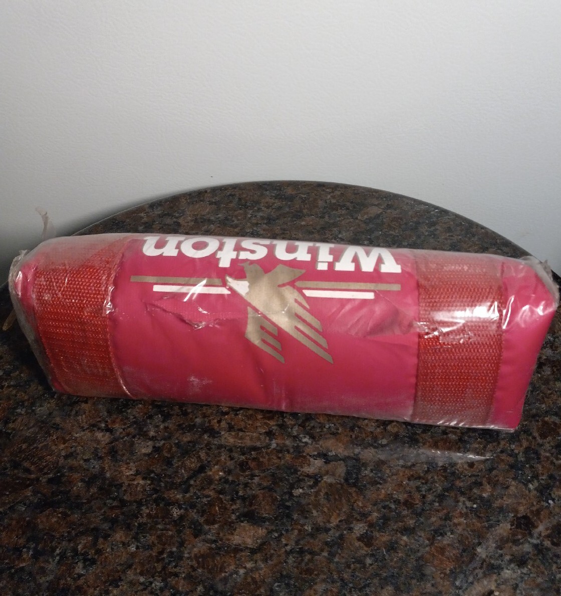 Sealed Vintage 80s 90s RJ Reynolds Red Winston Beach Bag/Duffel Bag