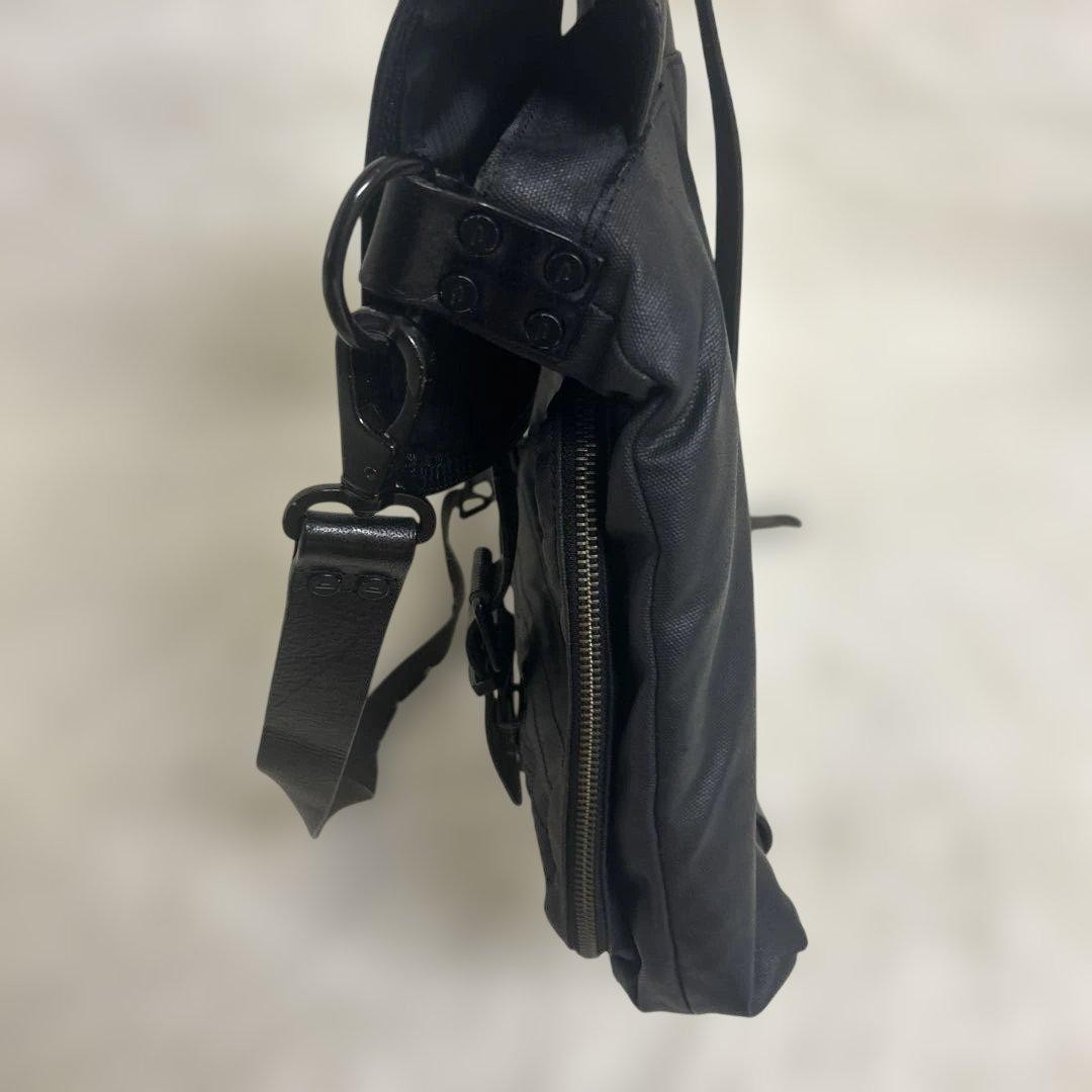 Diesel Men Archive Metal Black Shoulder Bag 34x7x37cm Luxury Modern Stylish ITA