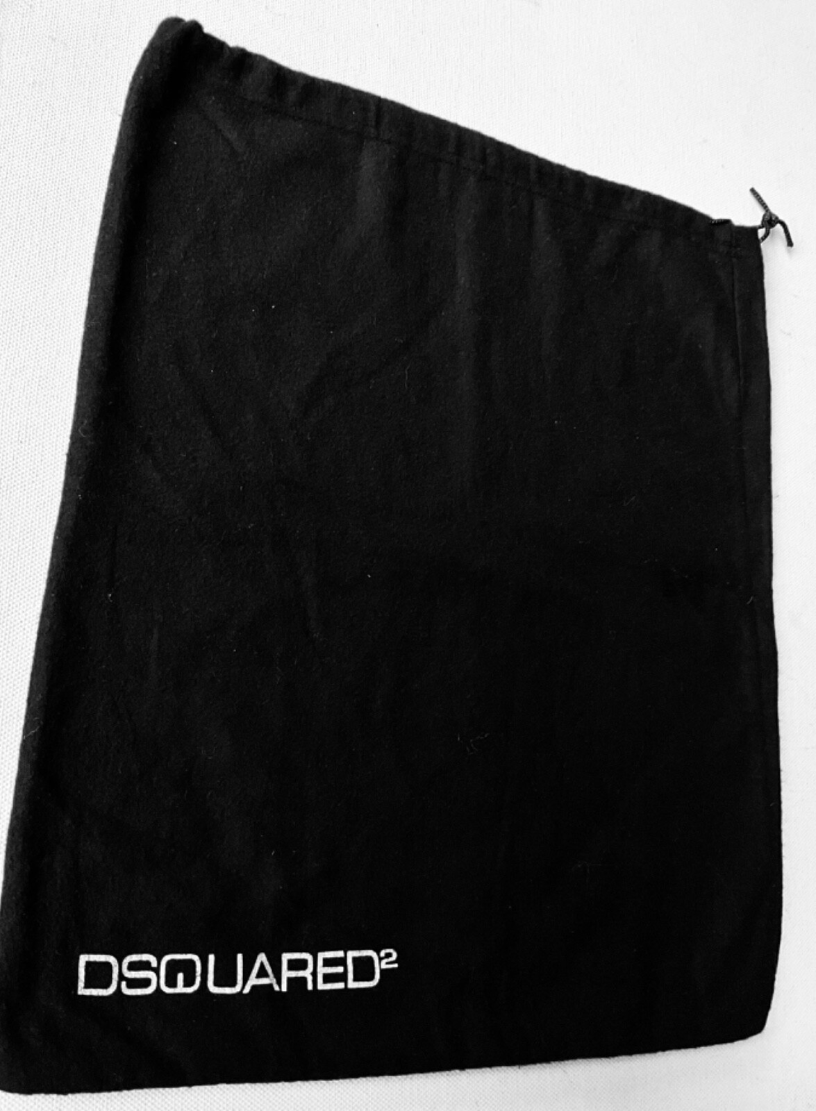 DSQUARED2 Bag Canvas Bag Original Black Dust Bag 39 x 32 cm