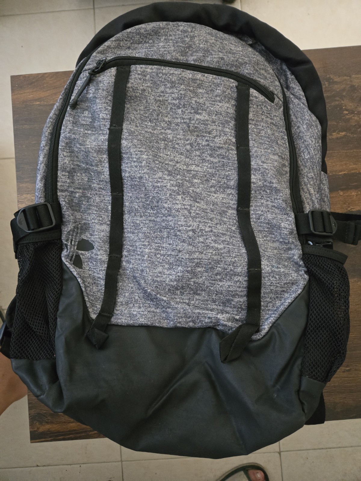 ADIDAS DEFENDER TEAM UNISEX 20″ Backpack Laptop Bag VENT GRAY