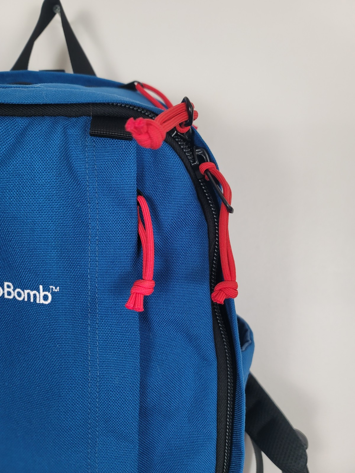 Topo Designs Core Pack Blue Black Large Laptop Bag Hiking Commute Travel 25L