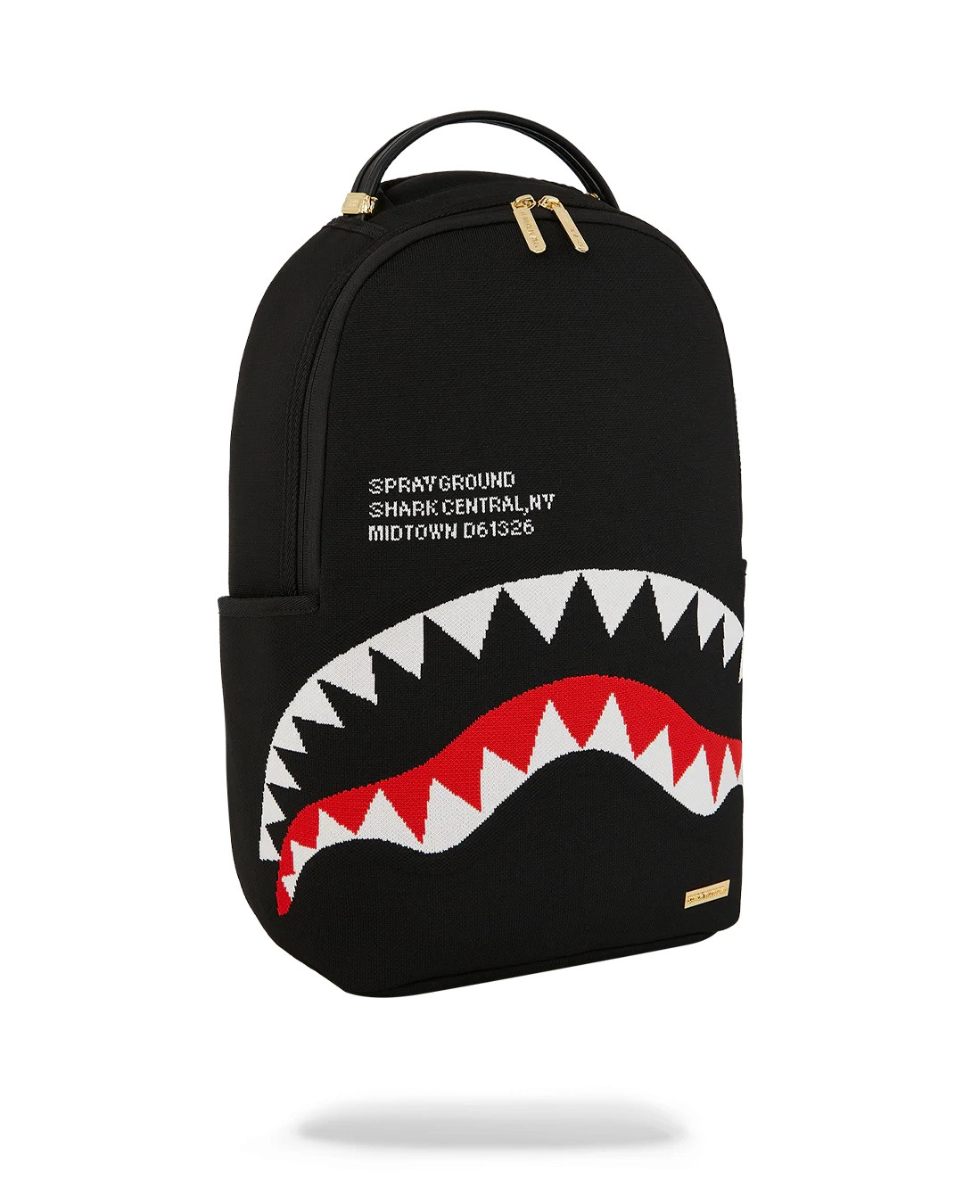 Sprayground Aeroflex Knit Backpack🔥New Black Travel Bookbag Large School Bag