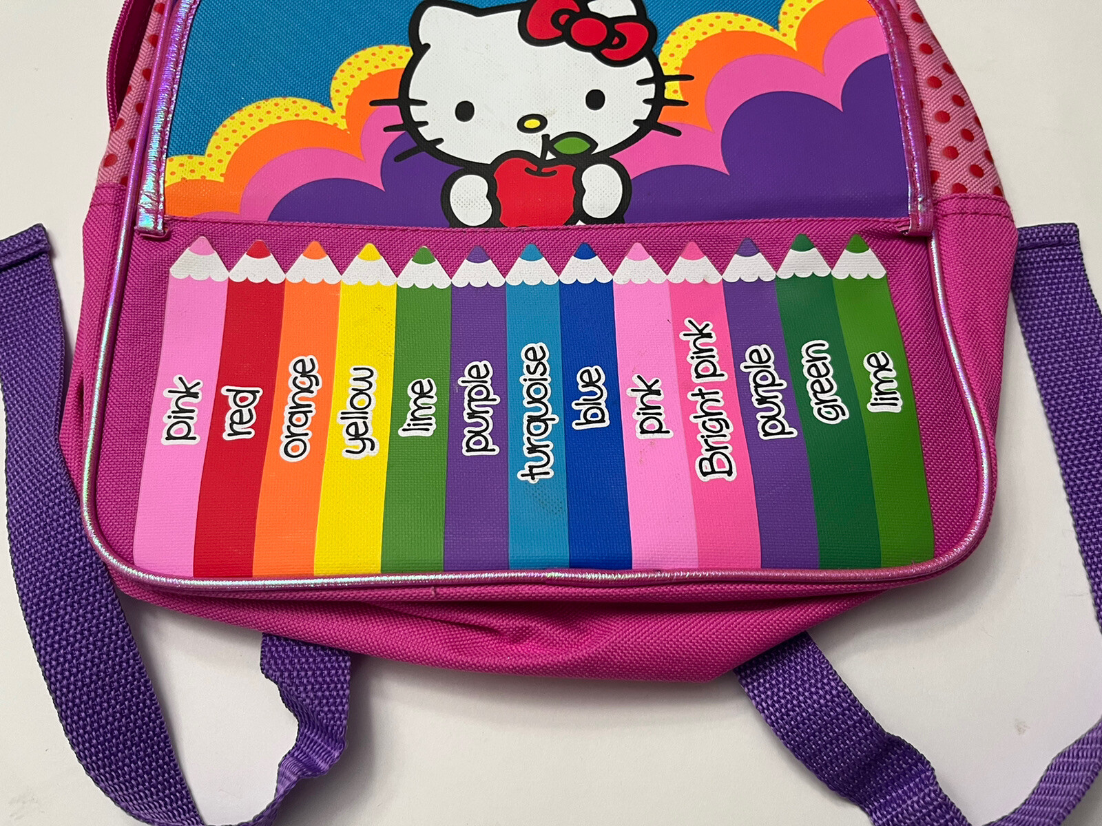 Sanrio Hello Kitty 12 Inch Backpack School Travel Bag 2015