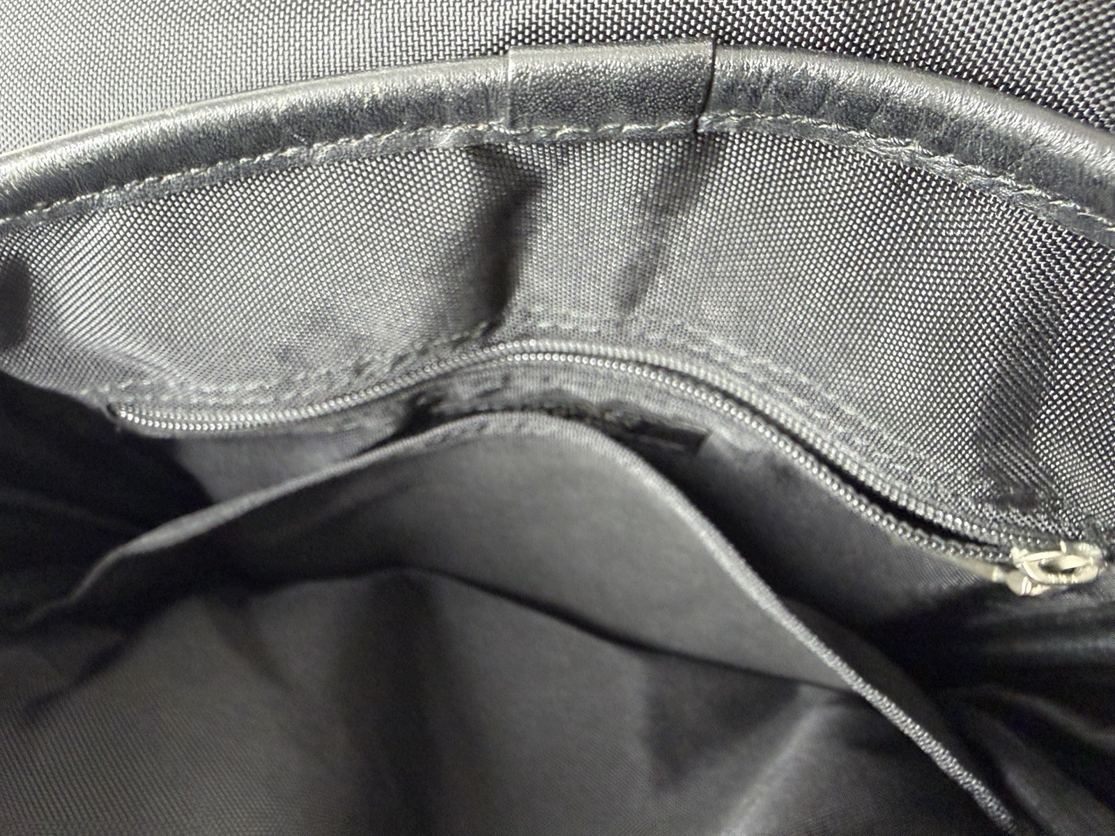 Burberry Black Label Nylon Shoulder Bag Men’s Black Authentic