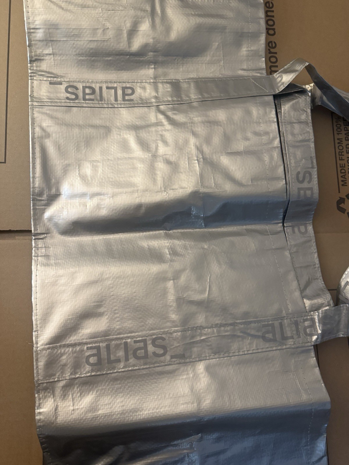 Flight Club X Alias Extra Large Grey Tote Bag