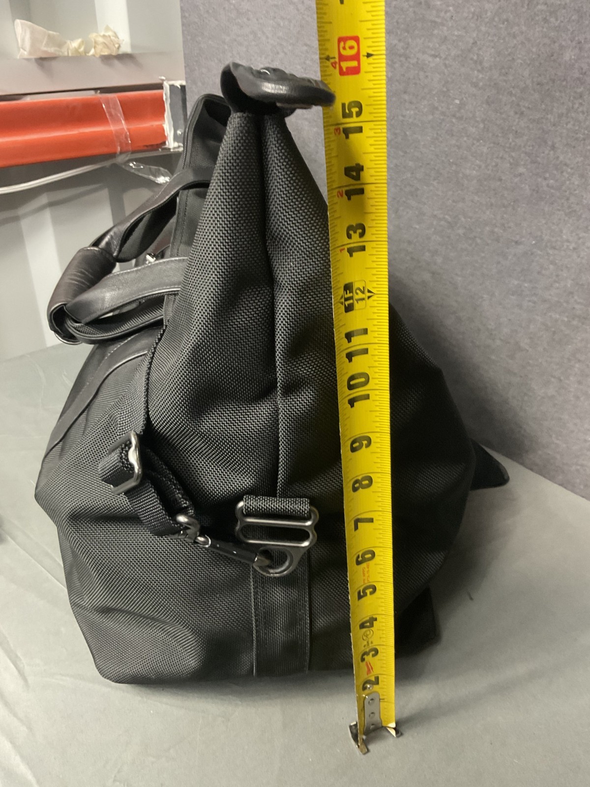 TUMI Alpha 22152D4 Black Ballistic Nylon Duffle Bag & 3 Purses Set Bundle