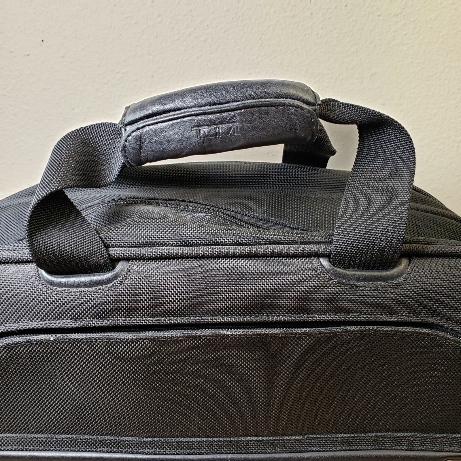 Tumi Alpha Boarding Tote Black Travel Bag Carry On Office Professional Career