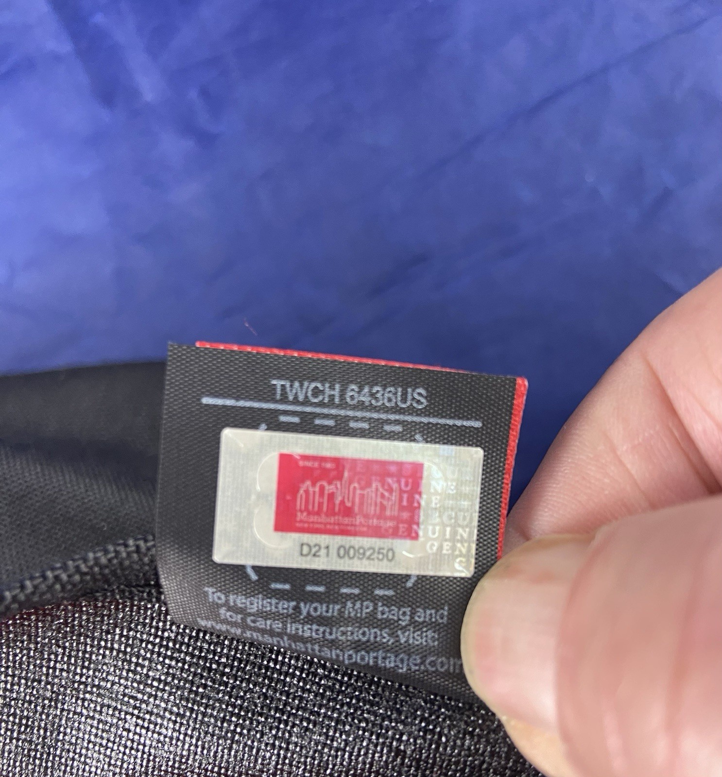 Manhattan Portage Nylon Messenger Bag Crossbody Black 11.5” Wide X 7.5” Tall NWT