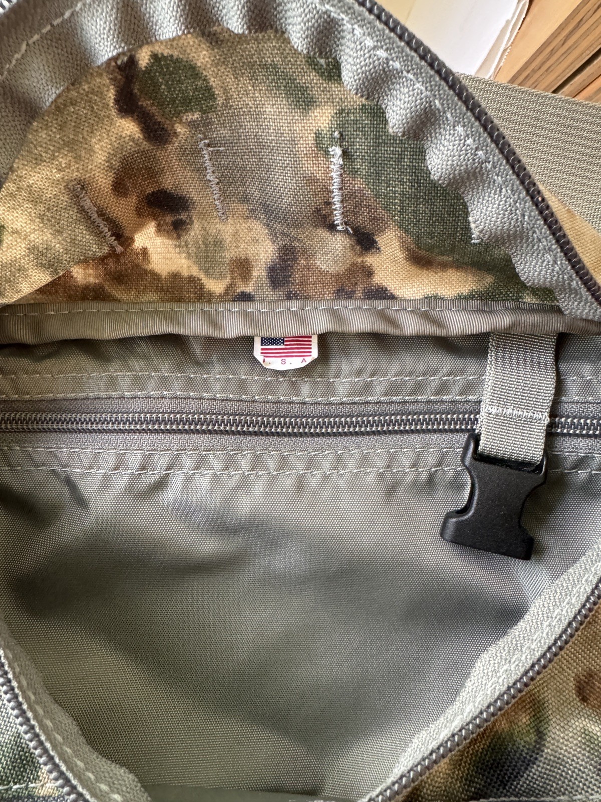 BRIEFING Waist Bag — Nylon Camo Made in the USA