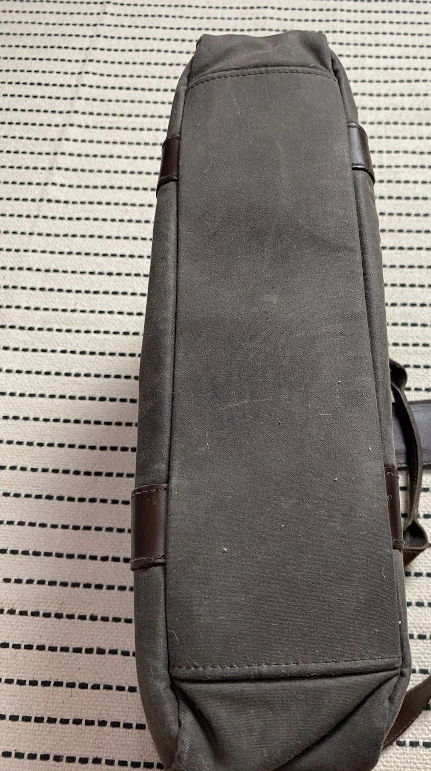 Ernest Alexander Watson Briefcase Bag Charcoal Grey