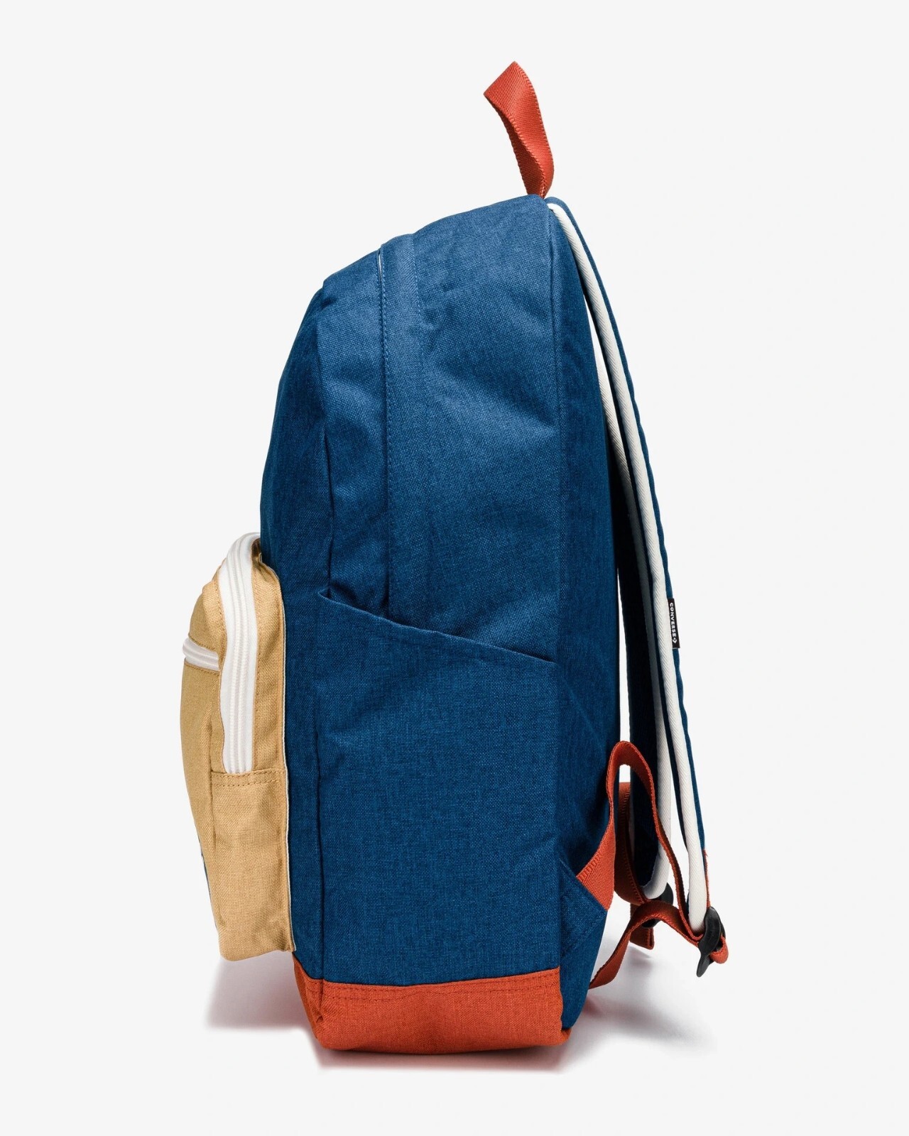 Converse Go 2 Backpack 24 Liter Capacity, 10018975-A01 Beige/Navy Blue/Orange