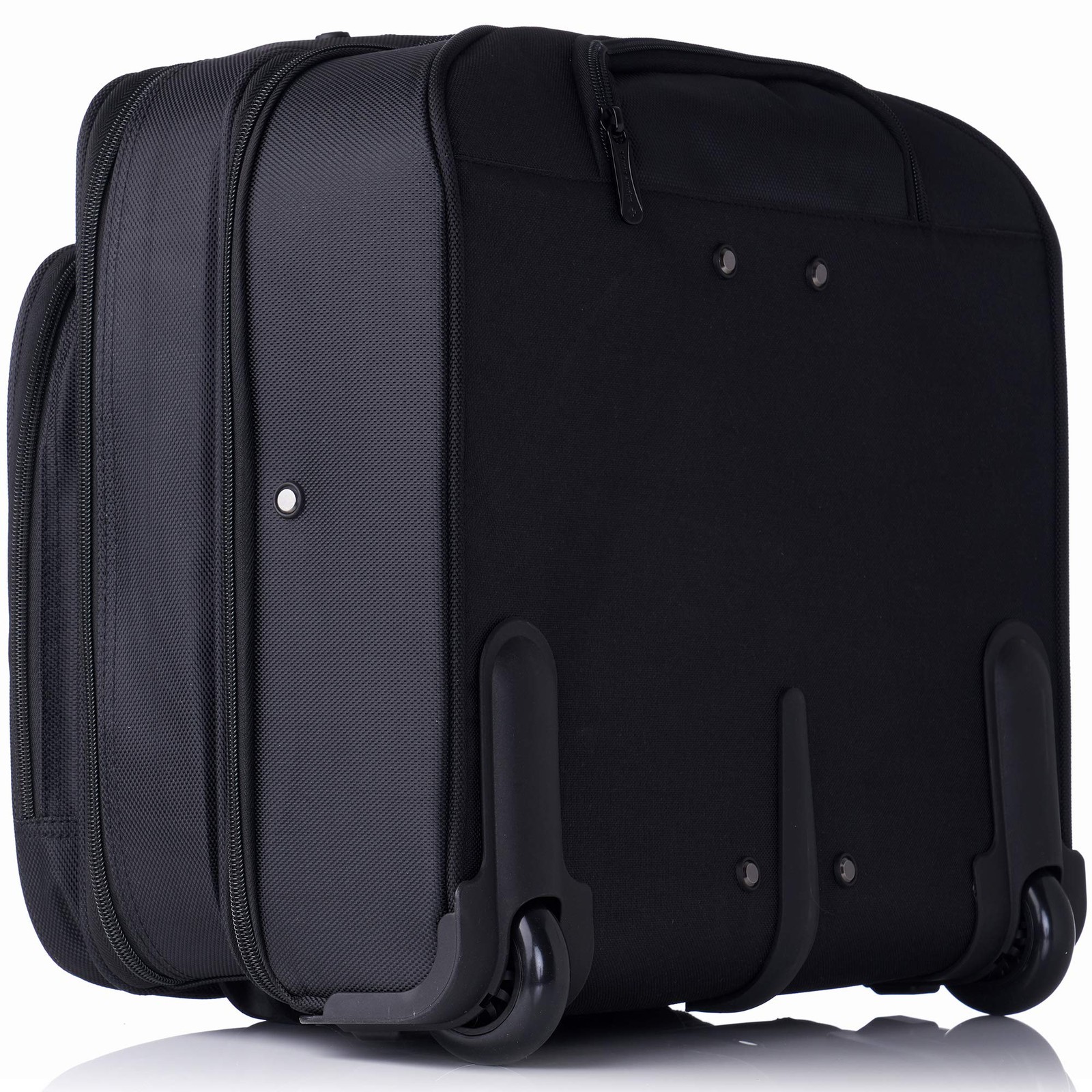 Alpine Swiss Rolling Laptop Briefcase Wheeled Overnight Carry on Bag Up to 15.6