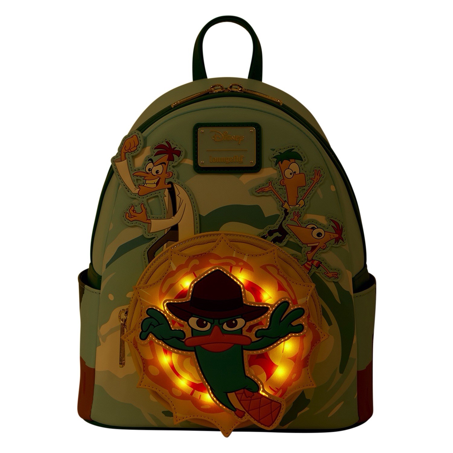 Loungefly Disney Phineas & Ferb Mini Backpack NWT