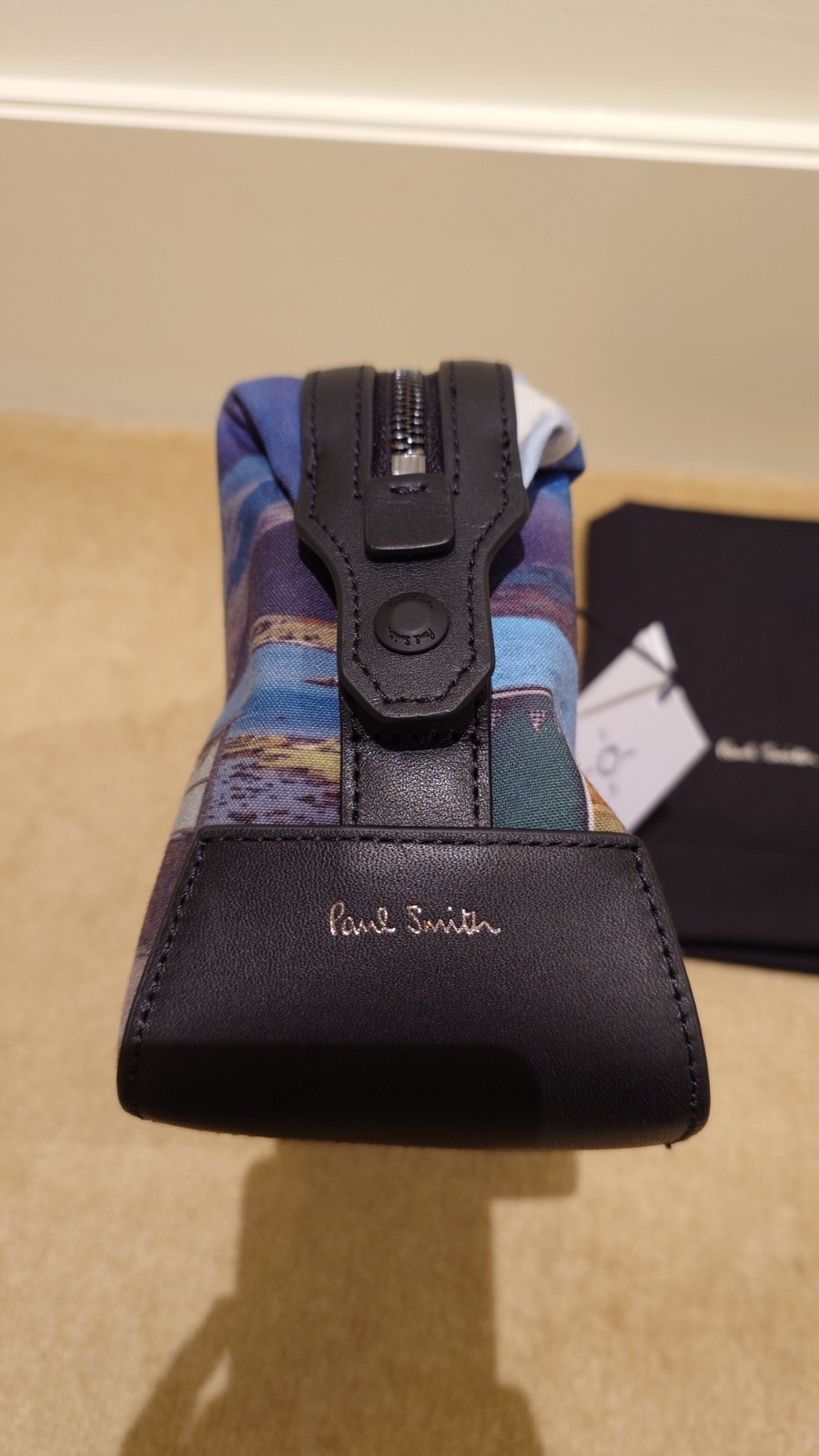 Paul Smith Mini Cooper Mountains Toiletry Bag Wash Bag Case