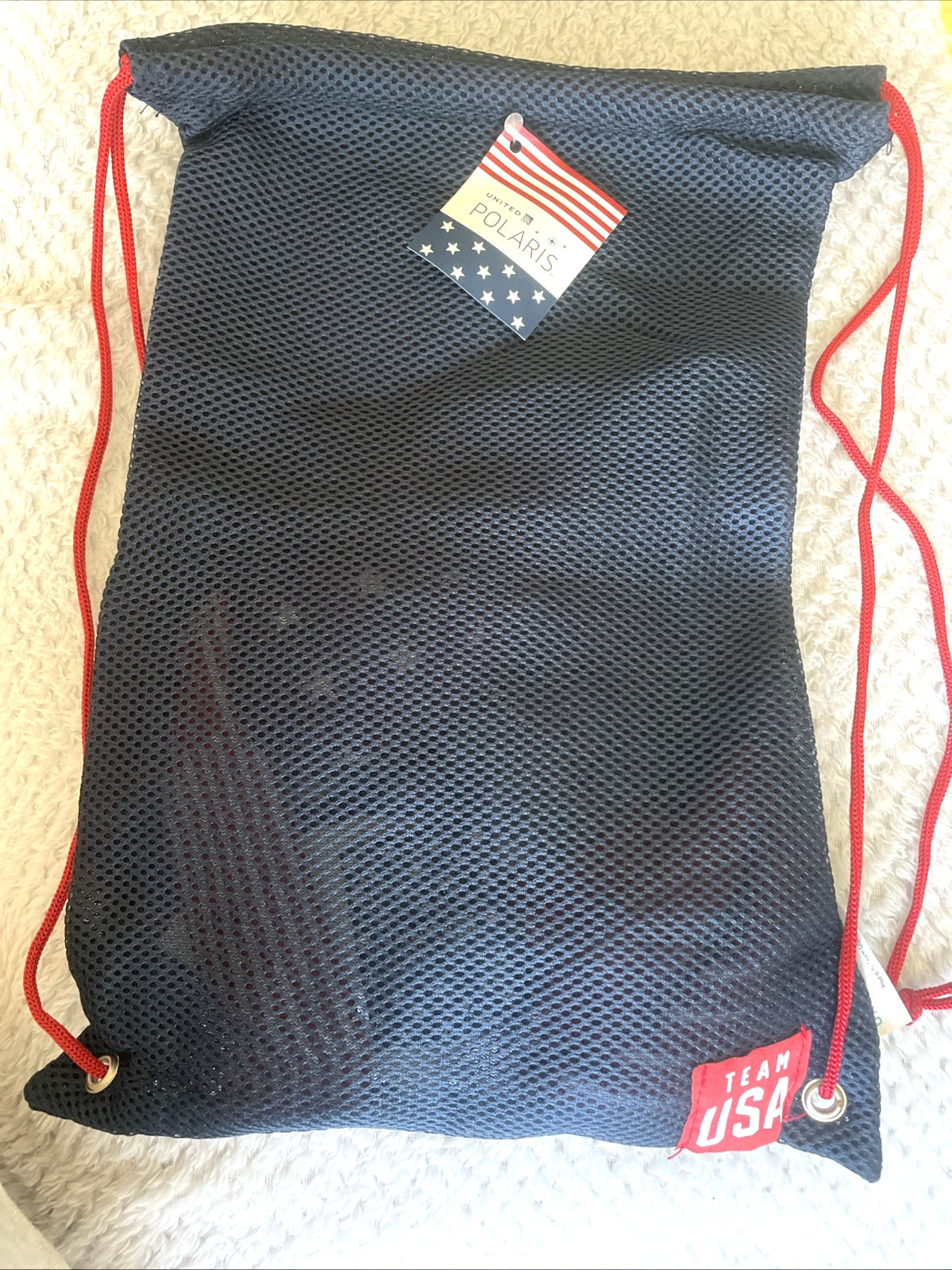 New Navy Blue & Red United Airlines Polaris Team USA Amenity Kit ~ UNOPENED