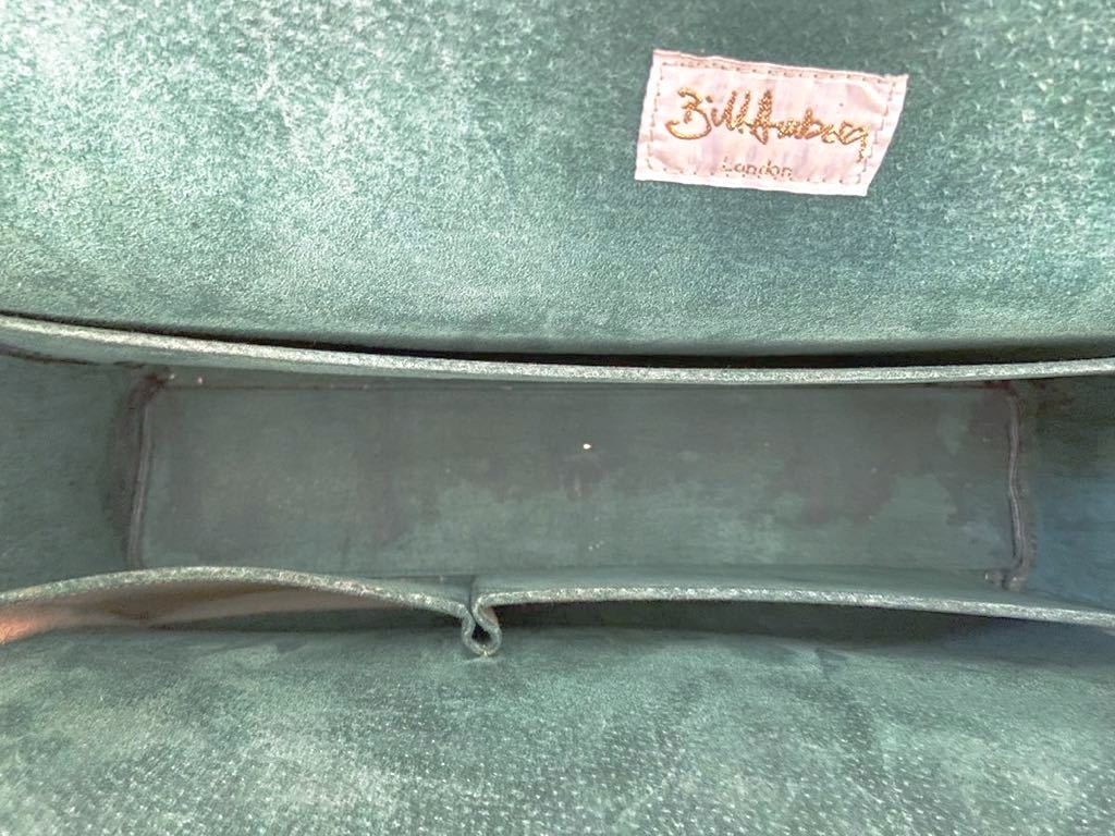 Used BillAmberg Rocket Bag Briefcase Black Silver Bill Amberg Dulles Bag