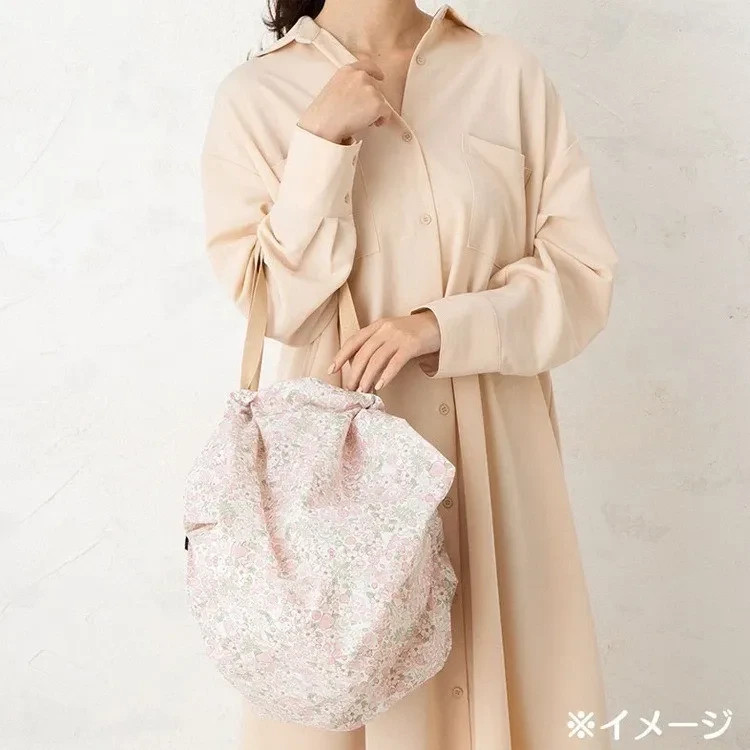 Shupatto Hello Kitty Eco Bag M Foldable Compact Tote Liberty Floral Online Limit