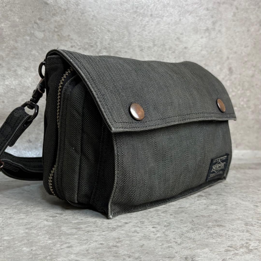 Porter Shoulder Bag Flap Smoky