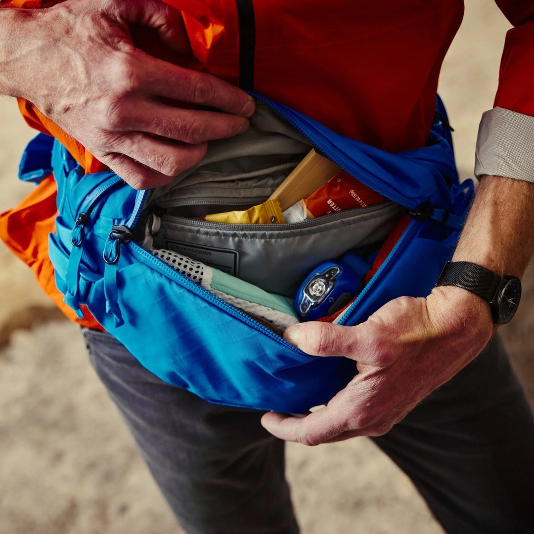 EVERGOODS Mountain Hip Pack (MHP) 3.5L, EcoPak Bright Blue