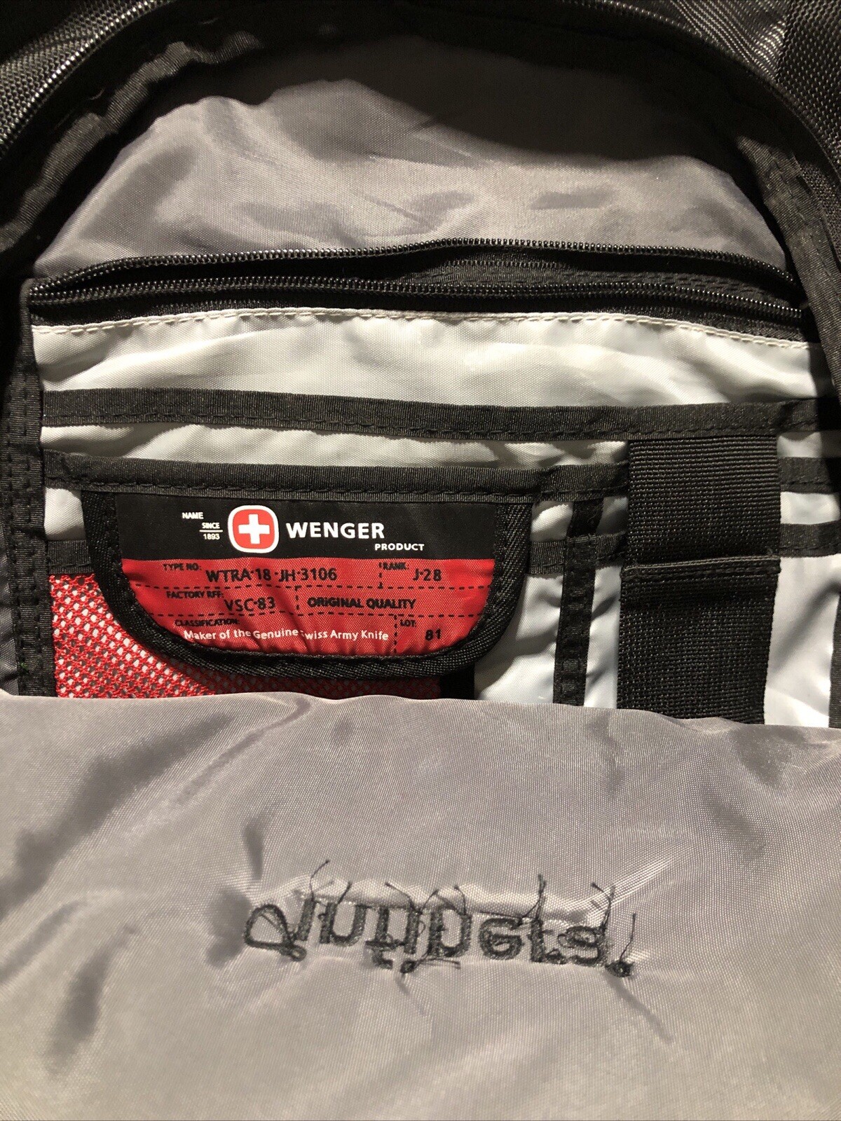 Swiss Army Wenger Airflow Backpack WTRA-18-laptop Carryon Infinera RARE Padded