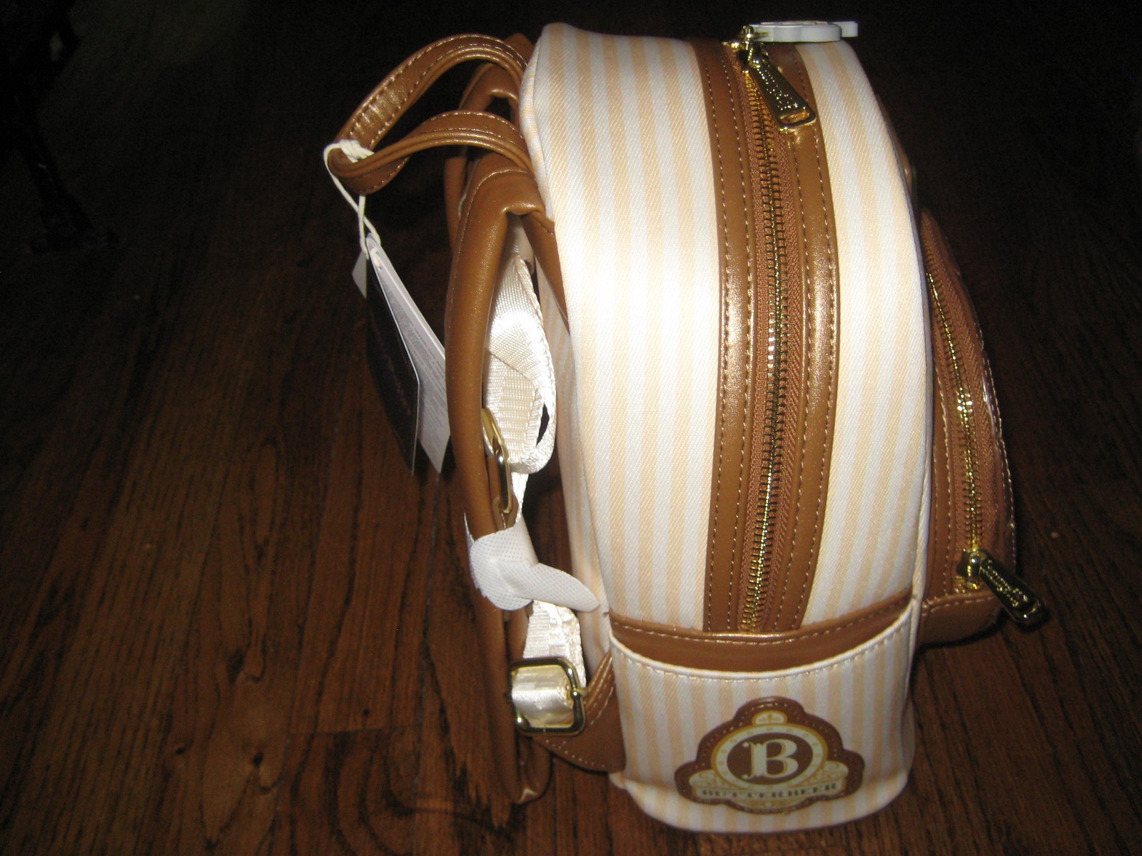 Loungefly Harry Potter Butterbeer Barrel Scented Mini Backpack! New with Tags!