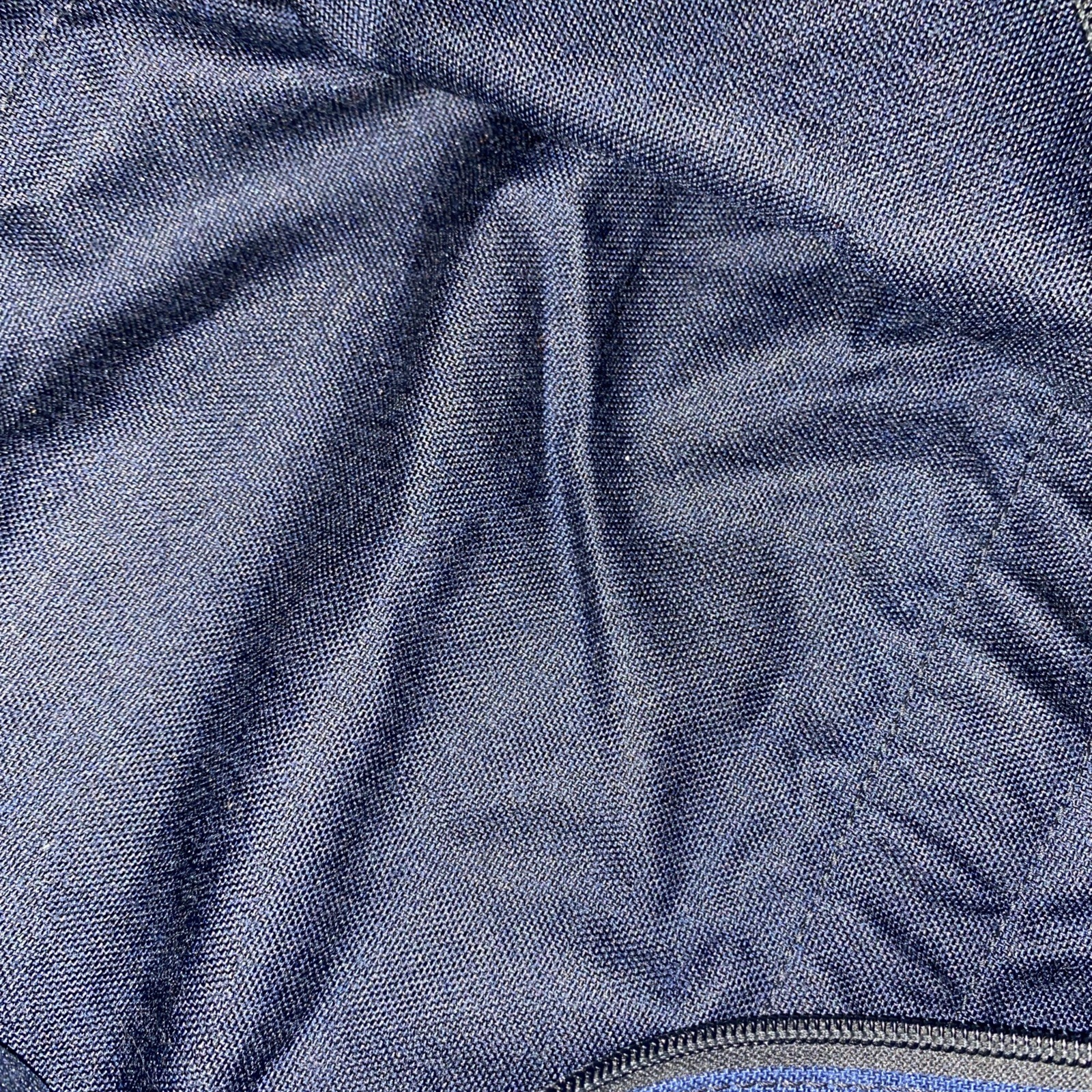 USA Made Medium Duffle Bag Blue Travel Gym Canvas Made In USA