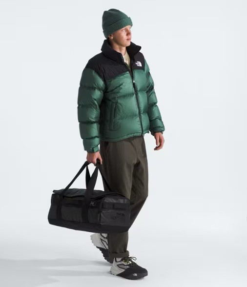 THE NORTH FACE Base Camp Voyager Duffel—42L – PFAS Free, TNF Black/TNF White-NPF