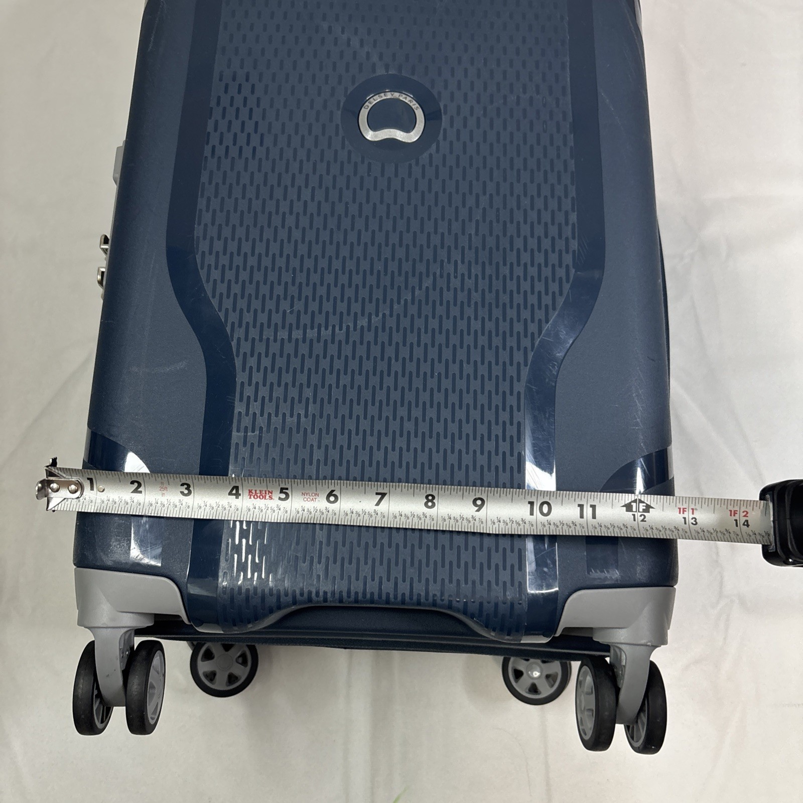 DELSEY Paris Clavel Hardside Expandable Luggage with Spinner Wheels Blue