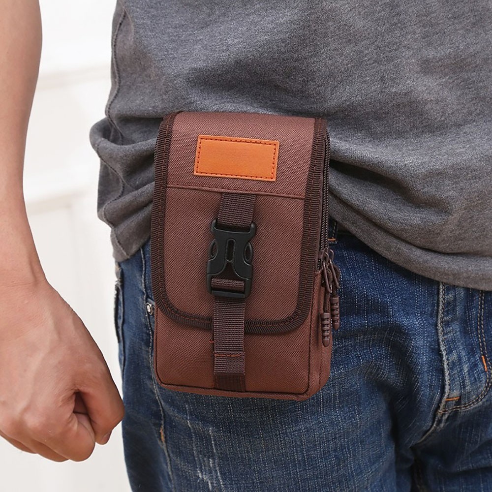 Wear-Resistant Spacious Waterproof Compact Multi-Purpose Oxford Cloth Fanny Pack