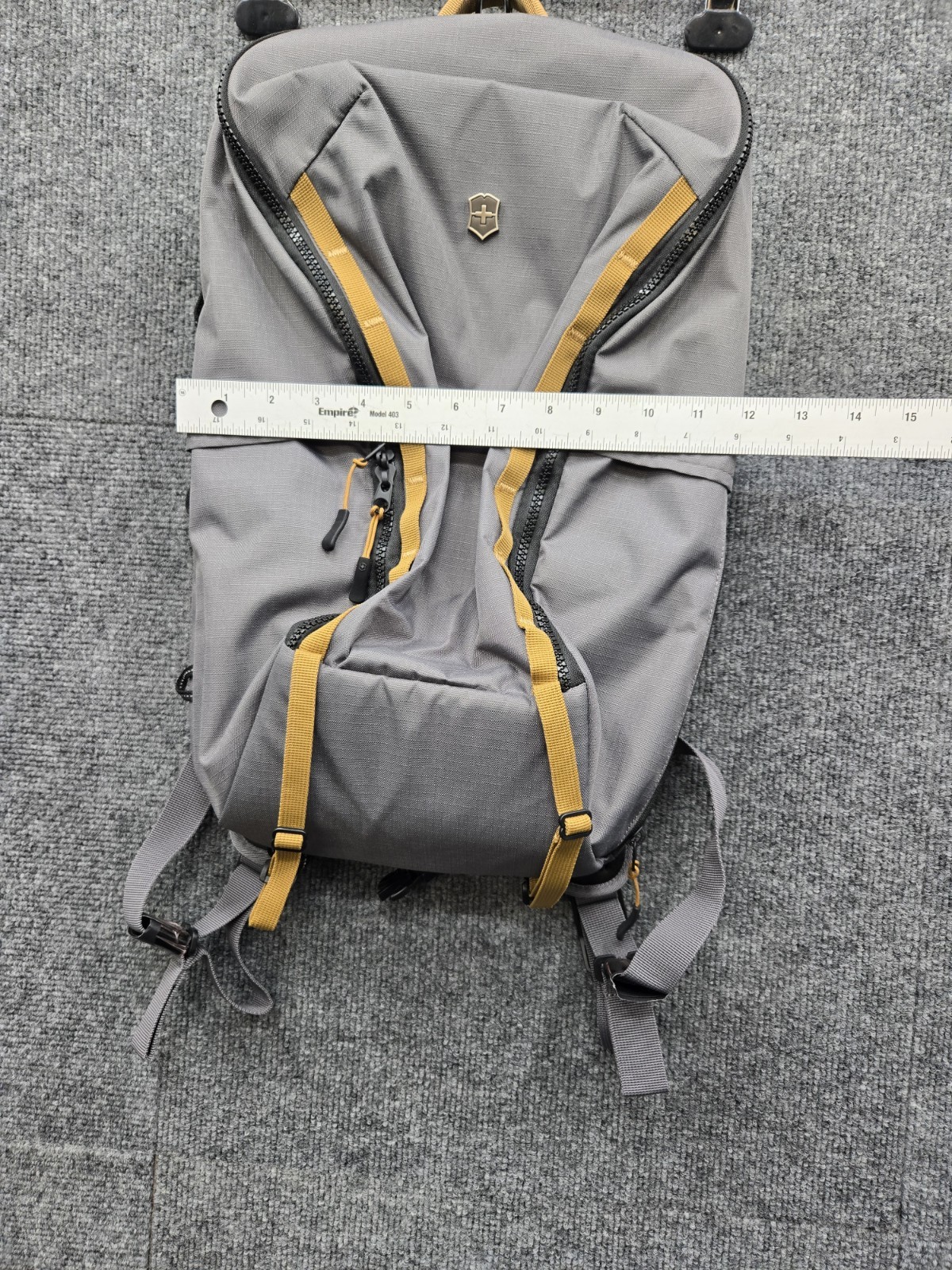 Victorinox Swiss Army Backpack Gray Compact Daypack Hiking Travel