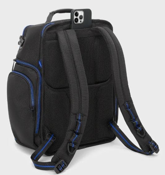 TUMI ALPHA Brief Pack BLACK ULTRA BLUE