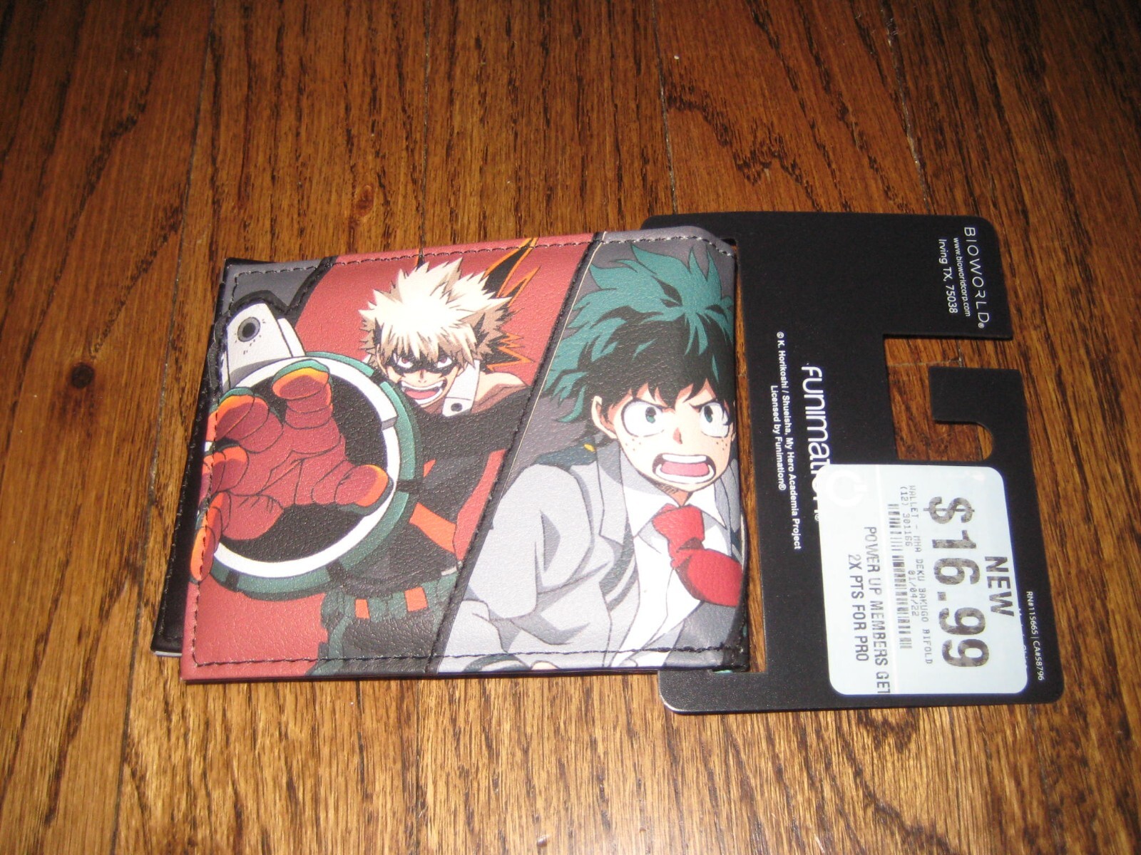 MY HERO ACADEMIA GROUP BACKPACK Mini Backpack-Funko & Wallet Bioworld Deko