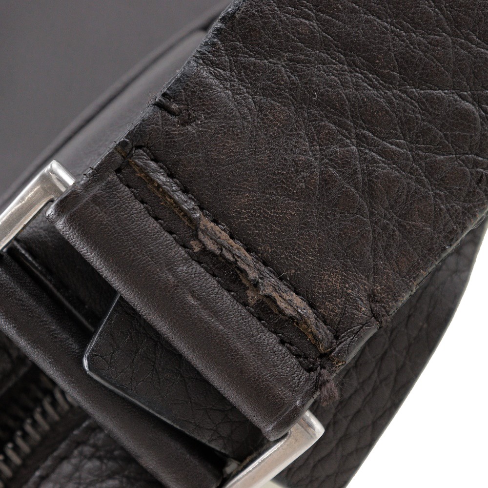 PRADA Messenger bag Shoulder Bag Brown Calfskin mens