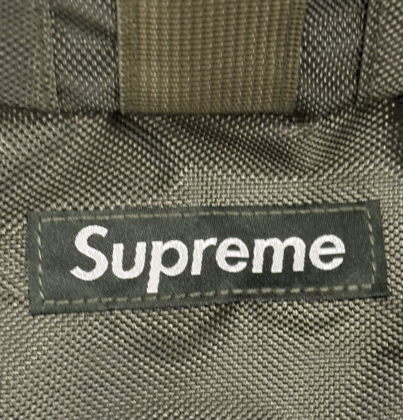 Supreme Cordura Backpack Olive Green Logo Utility Daypack NWT