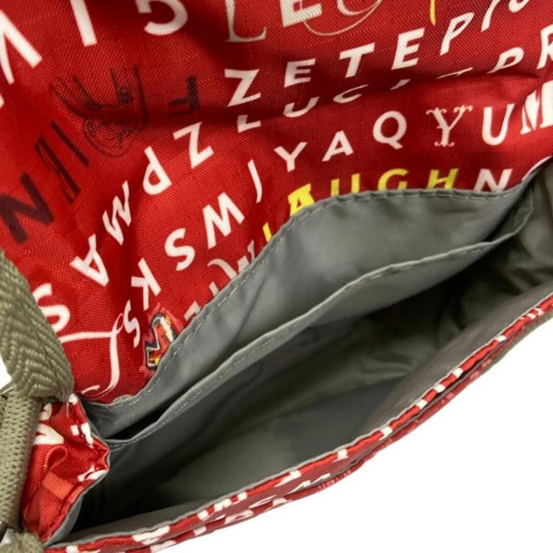 Lesportsac Shoulder Bag – Red Gray Beige Multi Flower / Mini