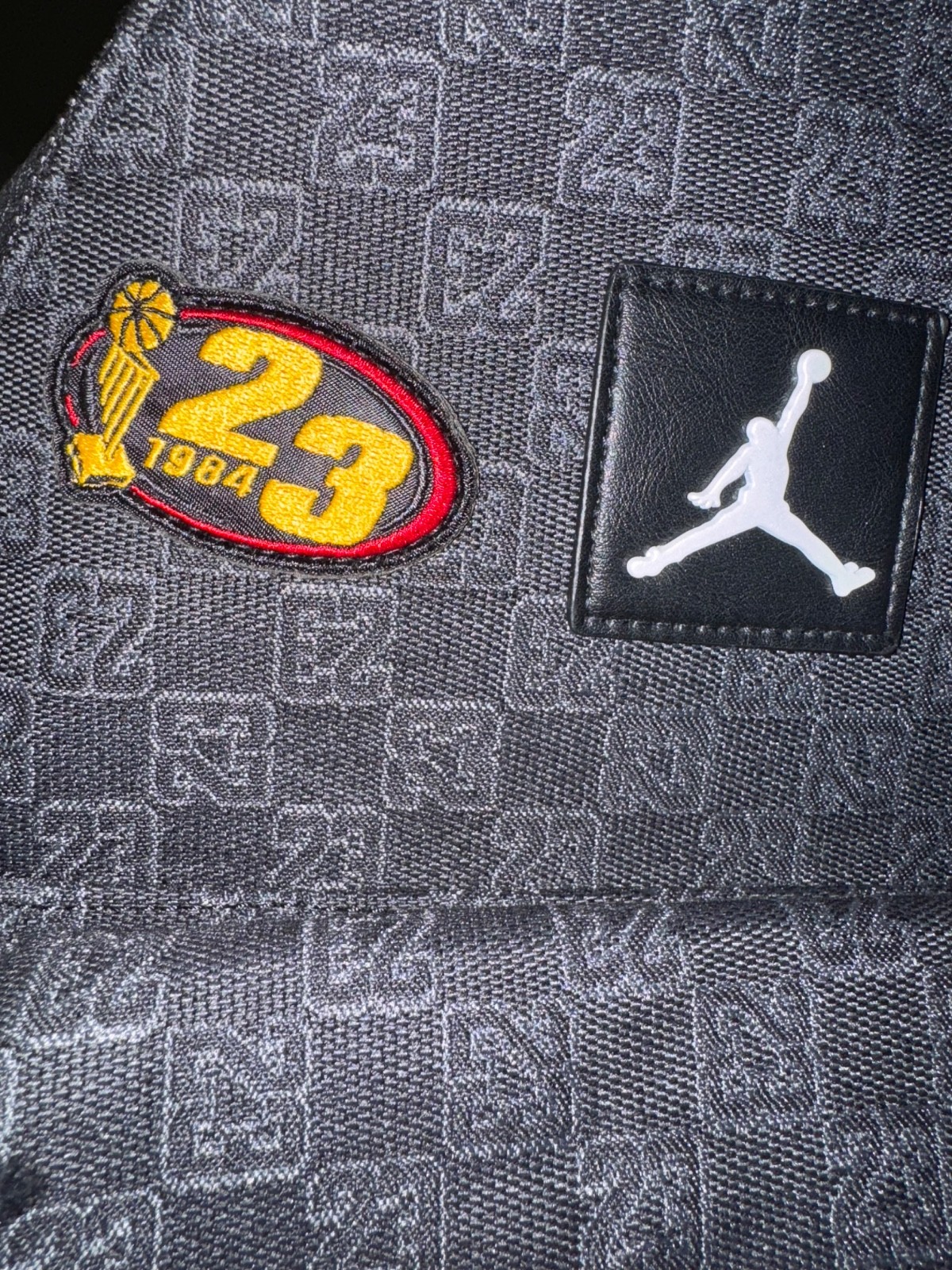 Jordan Air Monogram Backpack 20L New Black Bookbag School Bag MA9155-023 🔥