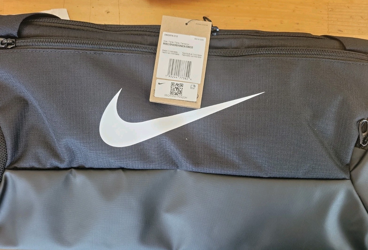 Nike Brasilia 9.5 Small 41L Training Duffle Bag School Sports Gym DM3976-010