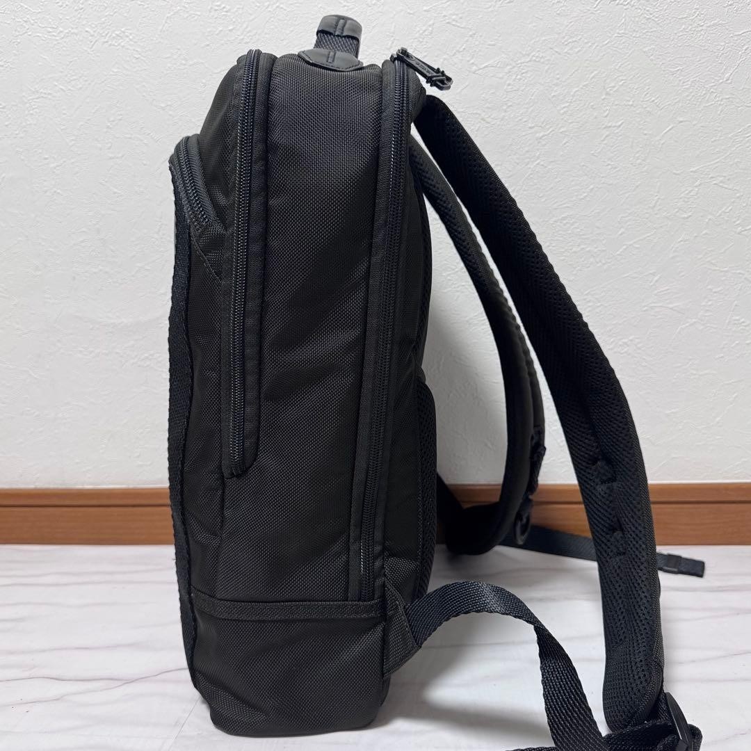 TUMI 232682D Alpha Bravo Davis Backpack Black Ballistic Nylon Leather Laptop