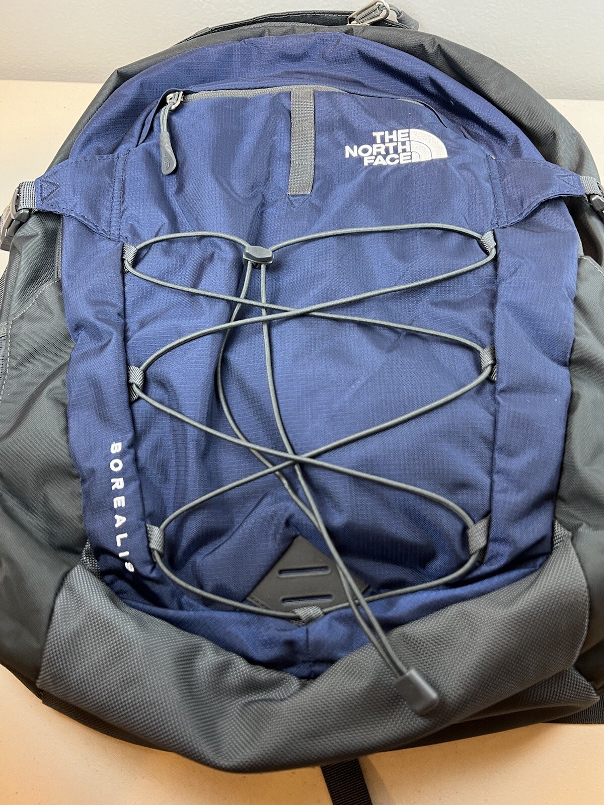The North Face Borealis Backpack – Blue/Grey – EXCELLENT