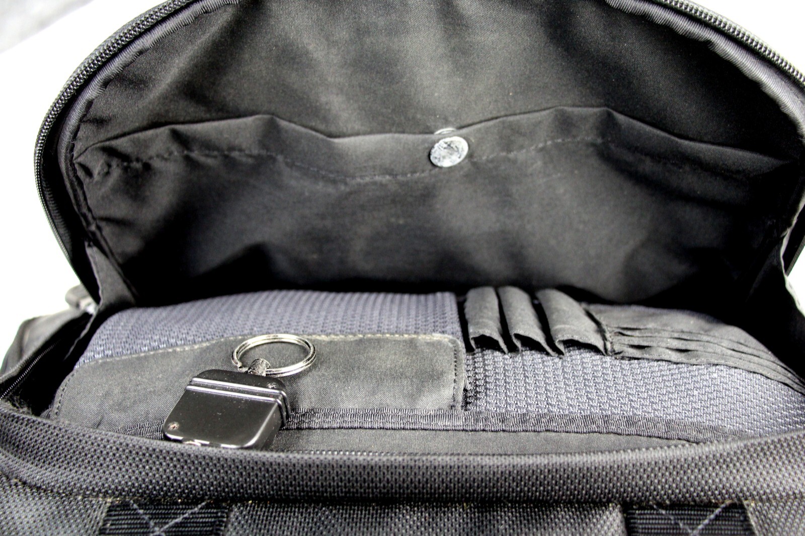 TUMI T2 Black Nylon Leather Laptop Briefcase Luggage Business Bag Carry On