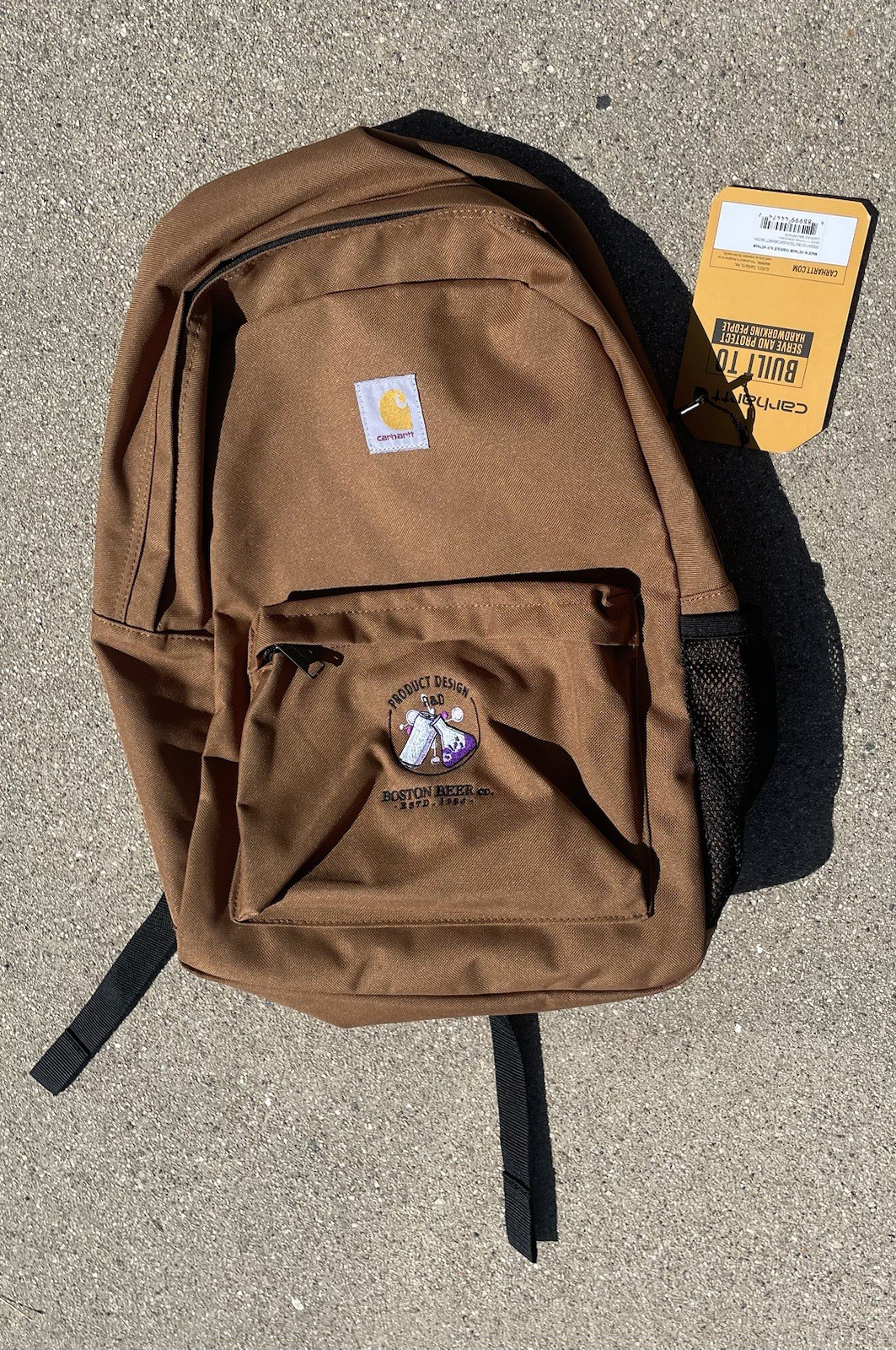 CARHARTT CANVAS BACKPACK PADDED SHOULDER STRAPS MESH SIDE POCKETS NEW WITH TAGS
