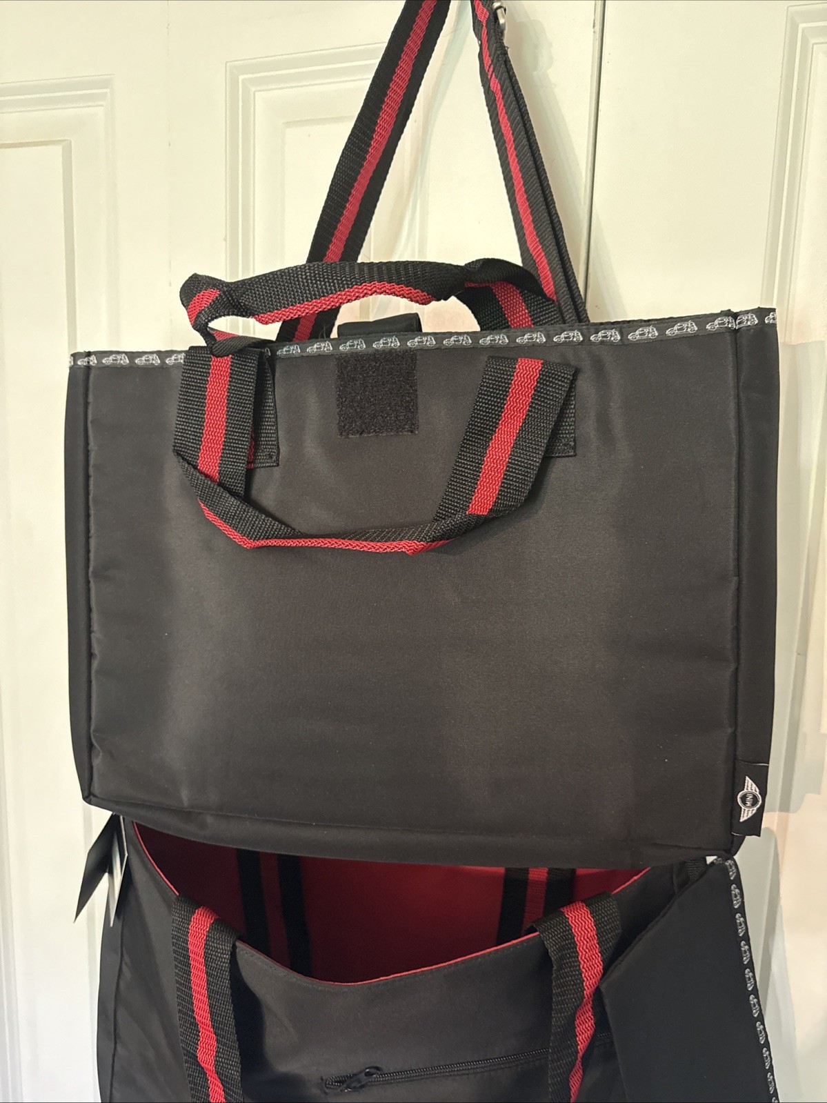 MINI Cooper Motoring Gear Red/Black Reversible Messenger Bag w/Laptop Bag