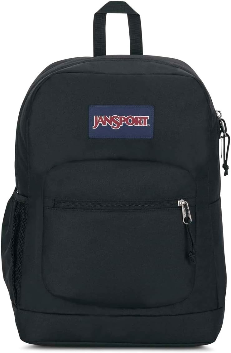 Jansport Cross Town Plus Backpack 17” Classic Color Black Brand New