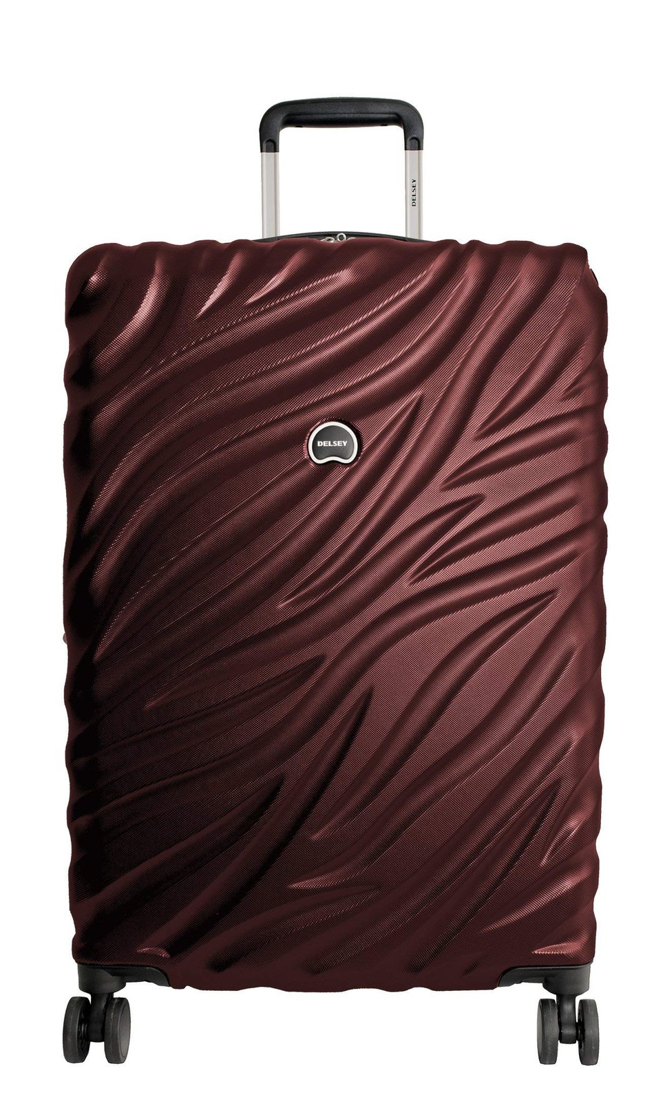 Delsey Alexis Lightweight Luggage, 4-Wheel Spinners Hardshell Suitcase, 25 In U3