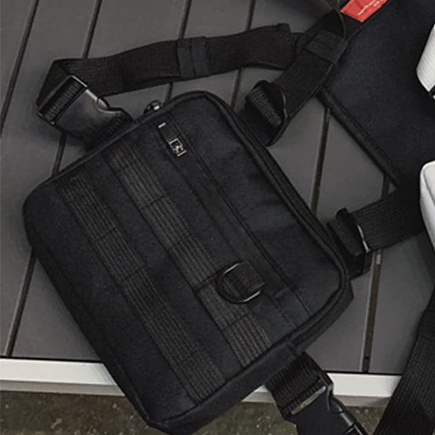 Tactical Combat Chest Rig Bag Front Pouch Recon Pack Sport Protective Vest Bags