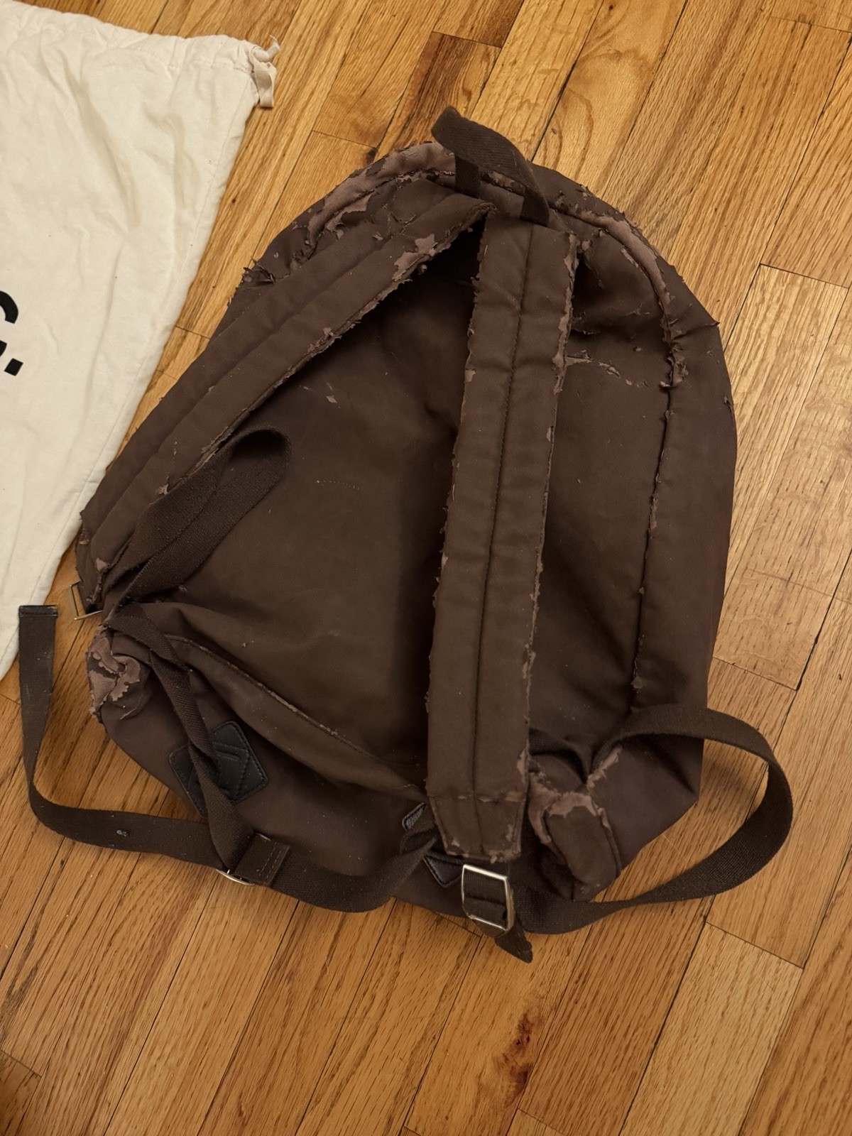 A.P.C. Moleskin Backpack