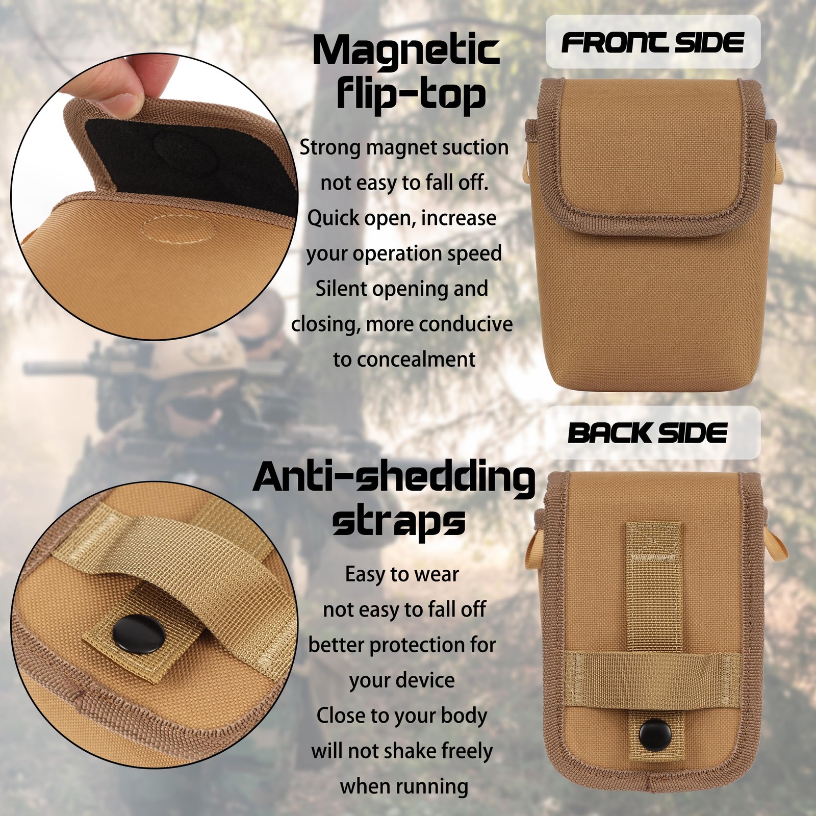 Yao Suo Rangefinder Pouch – Ultimate Protection 5.9 x 3.9 x 2.7 inches, White