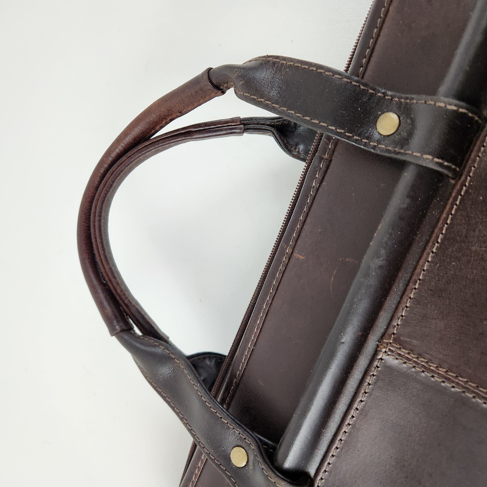 Wilsons Leather Pelle Studio Bag Briefcase Messenger Bag Computer Vintage Preppy