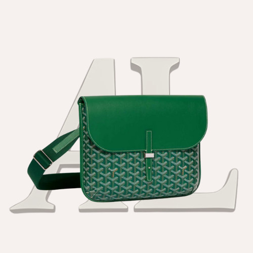 Goyard Coursier Messenger Bag in Green
