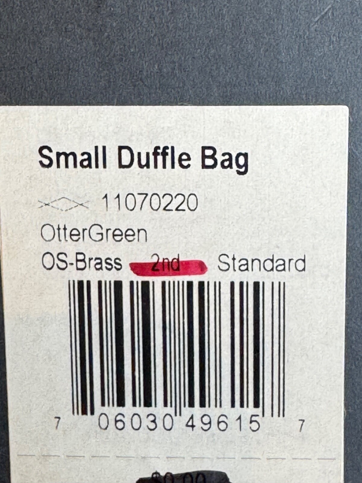 New with Tags – Filson Small Rugged Twill Duffle Bag – Otter Green – NWT 2nd